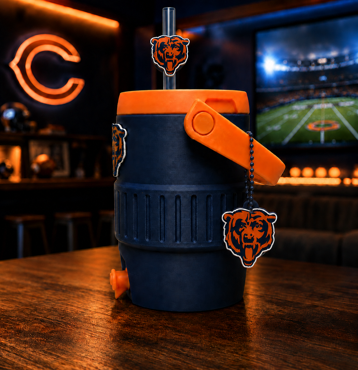 π Custom 3D-Printed Sports Can Cooler π