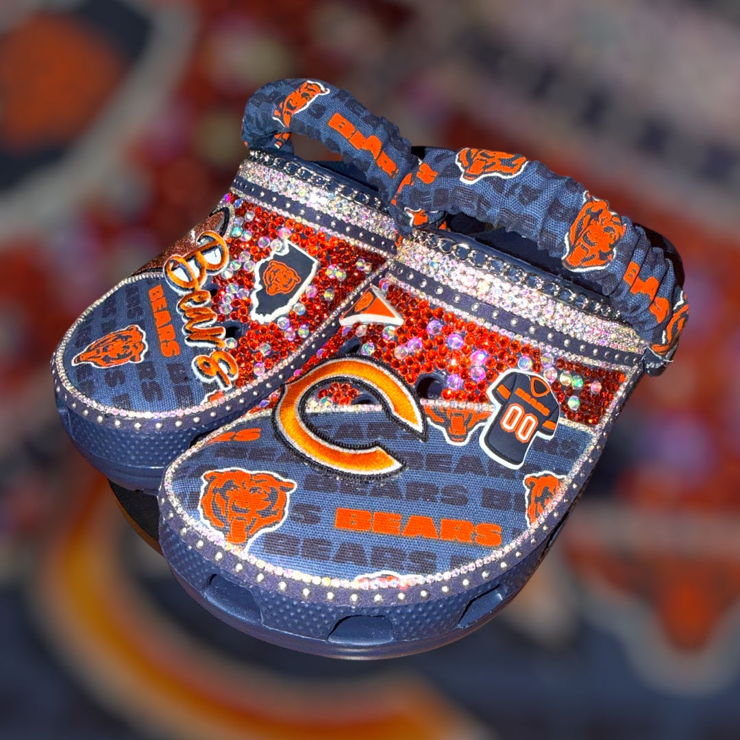Custom Sports-Themed Crocs – Personalized Team Colors