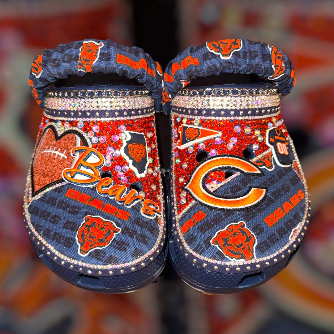 Custom Sports-Themed Crocs – Personalized Team Colors