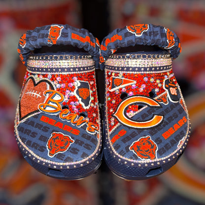 Custom Sports-Themed Crocs – Personalized Team Colors