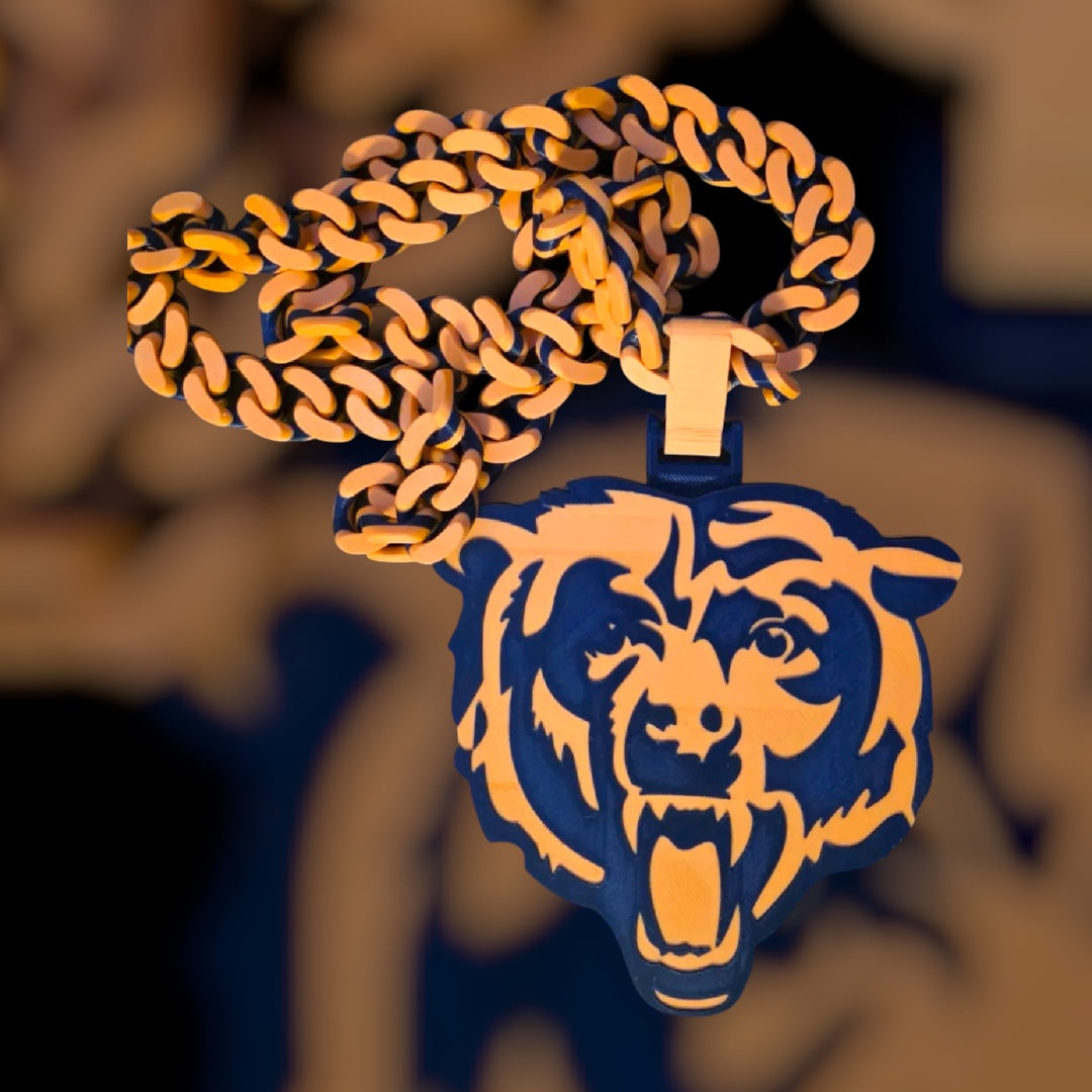 🏆 Custom 3D-Printed Sports Hype Chain 🏆