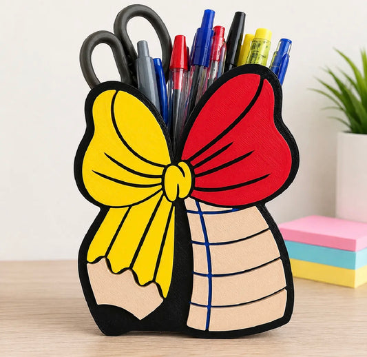 ✏️ 3D-Printed Pen & Pencil Holder – Custom Desk Organizer 🖊️