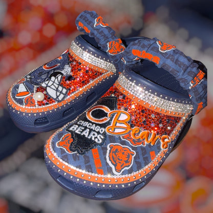 Custom Sports-Themed Crocs – Personalized Team Colors
