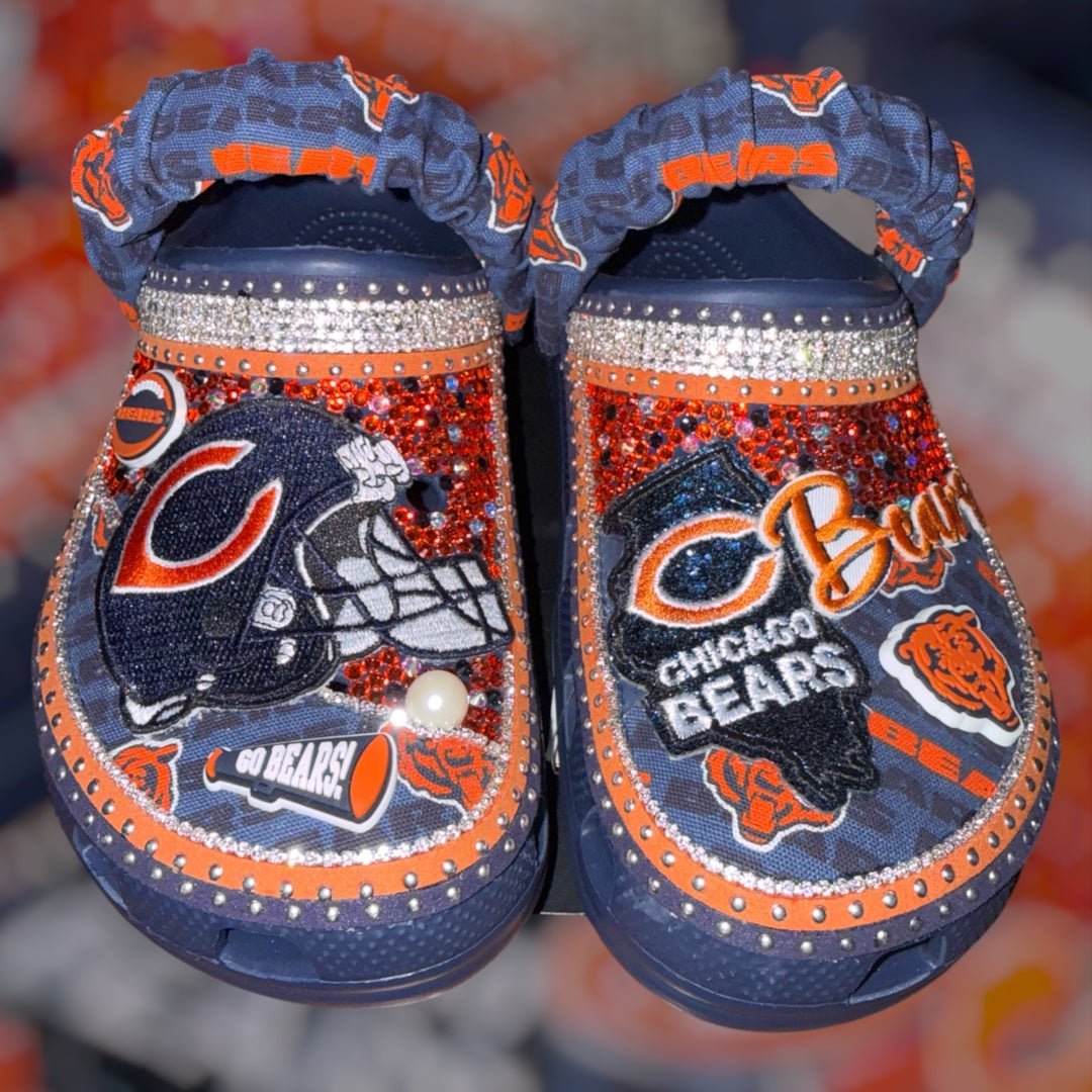 Custom Sports-Themed Crocs – Personalized Team Colors