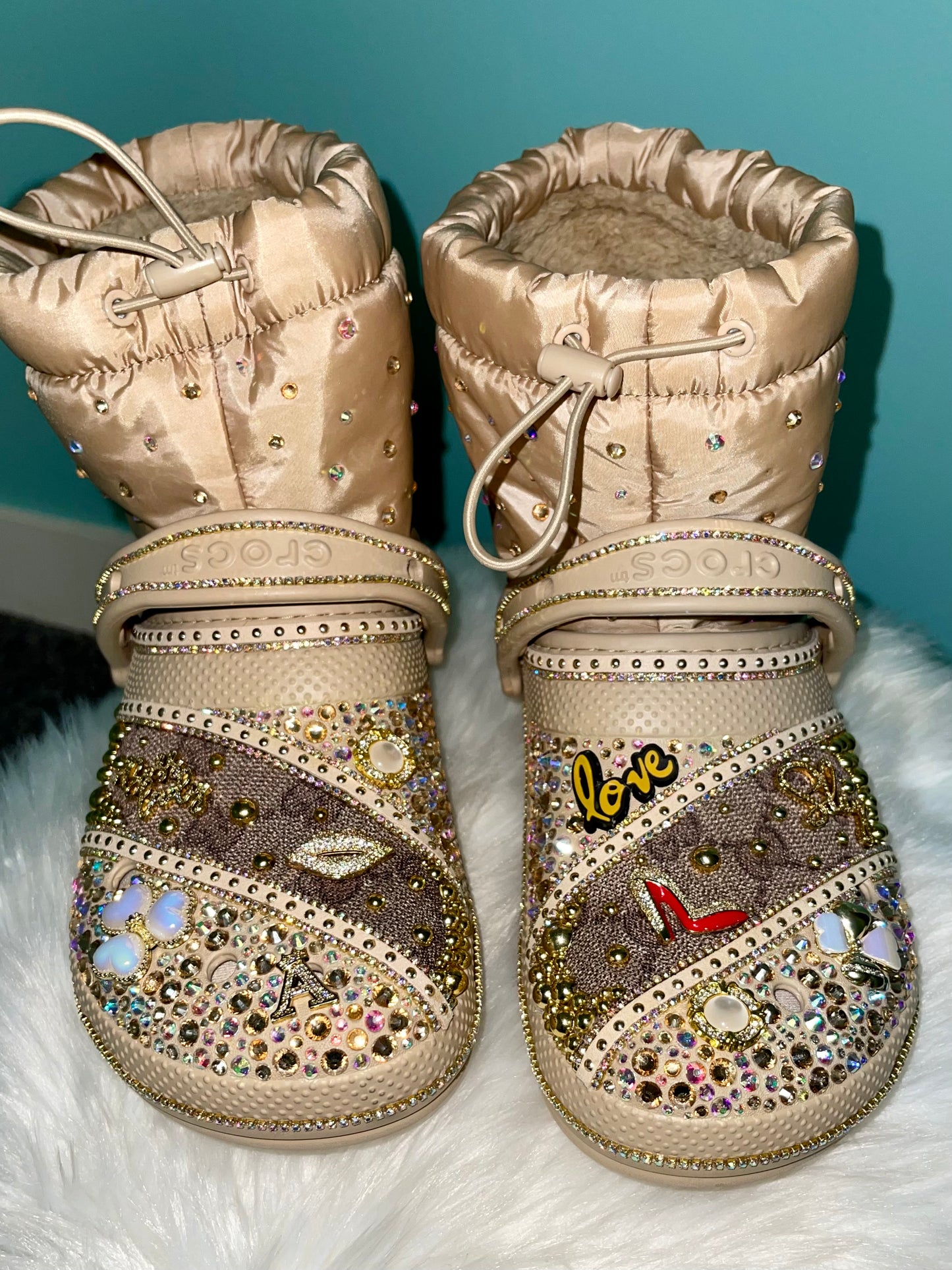 BLING CROC BOOTS